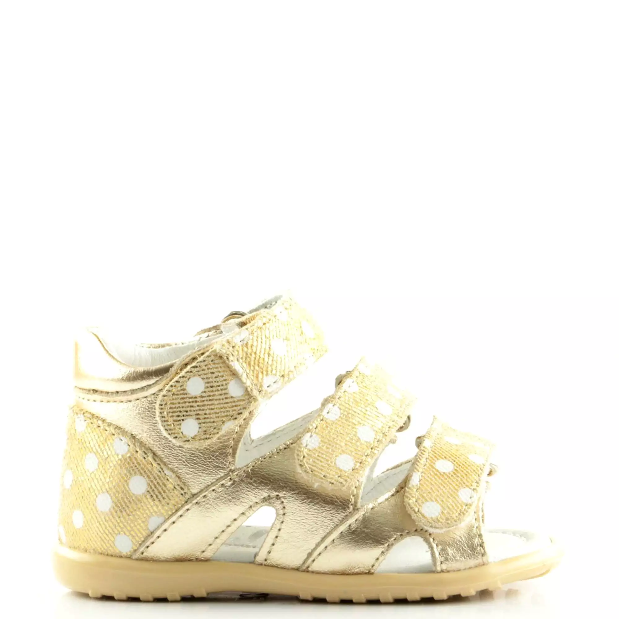 (2379) Emel Golden Dot Sandals