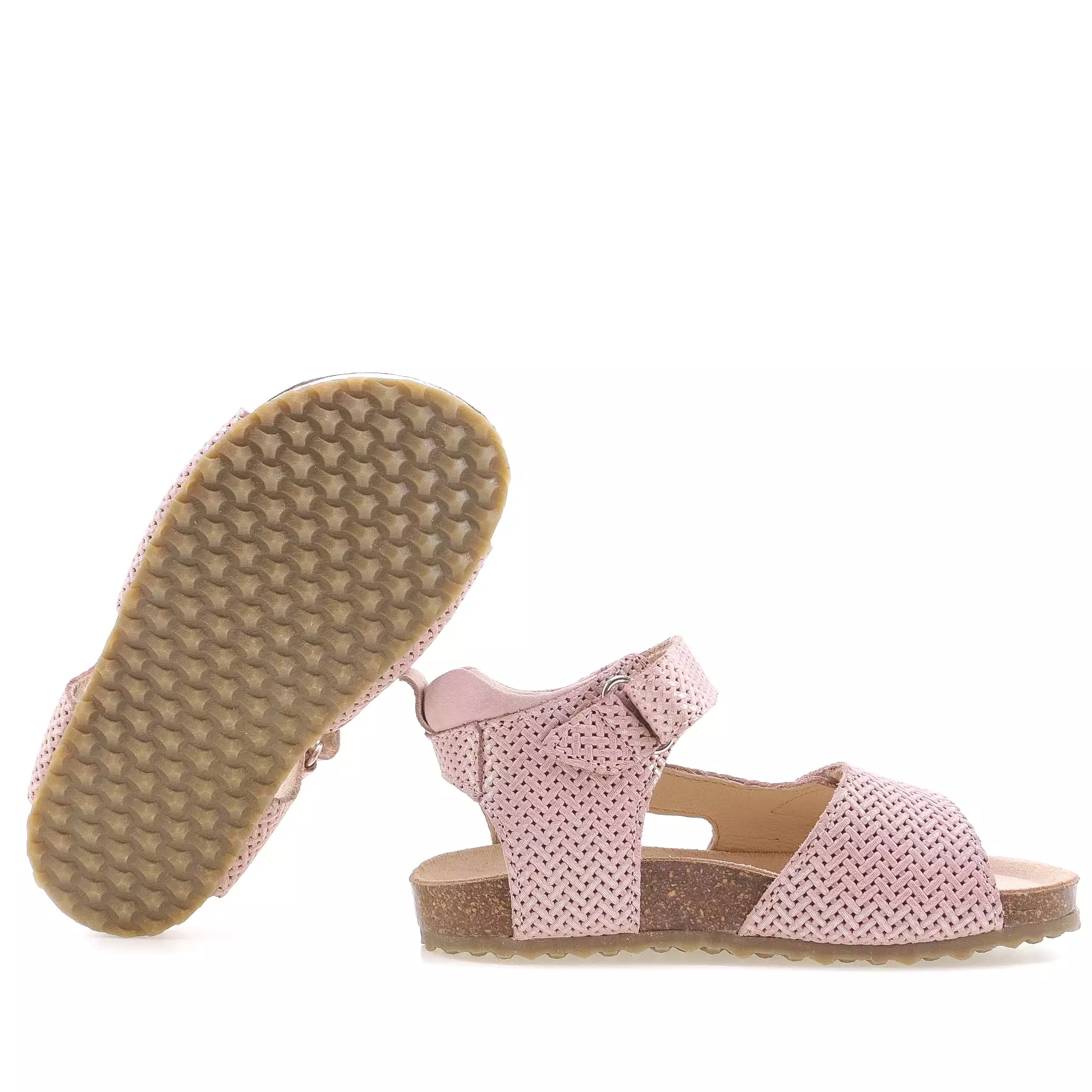 (2508A-5/2509A-5) Emel pink velcro sandals