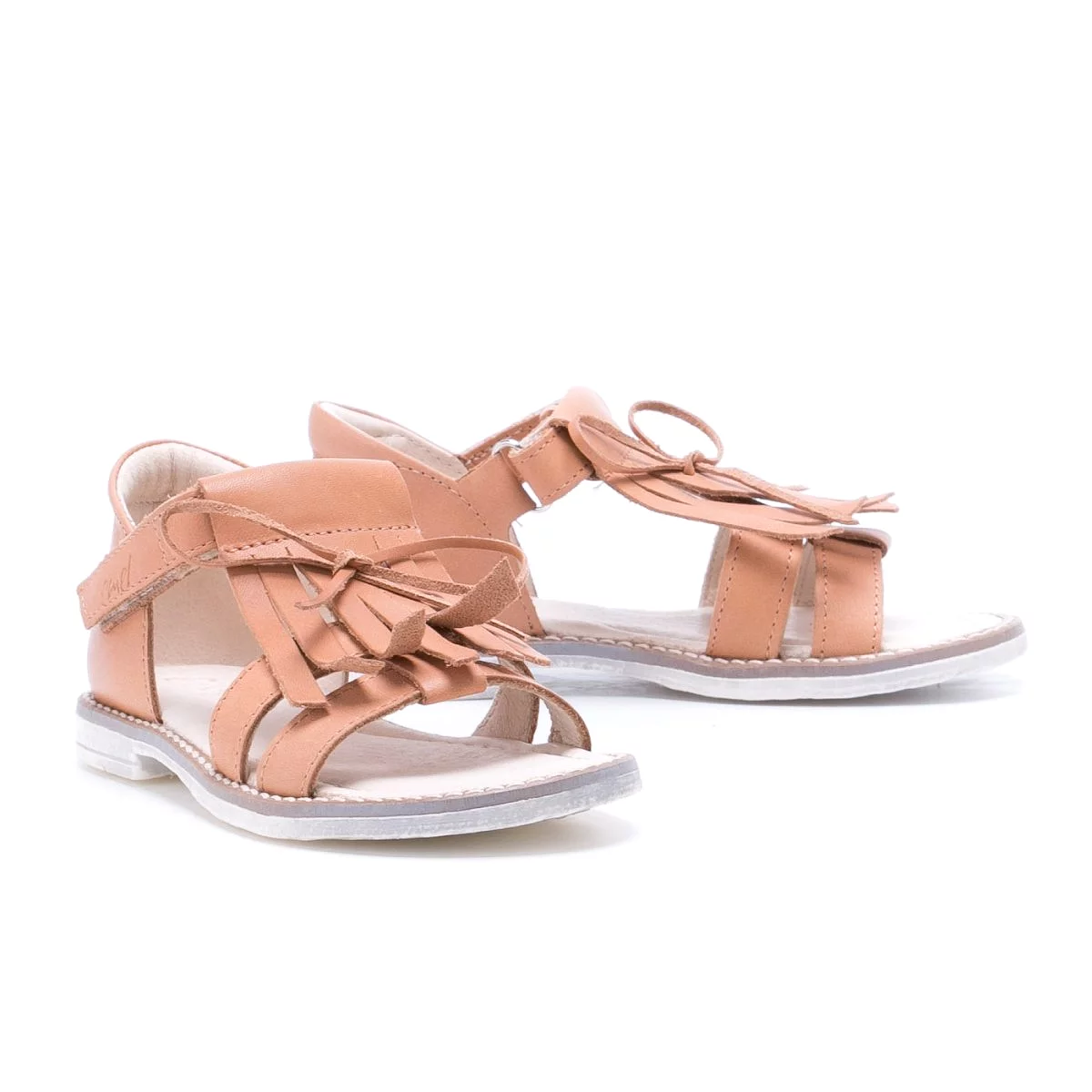 (2618-4) Emel cognac sandals