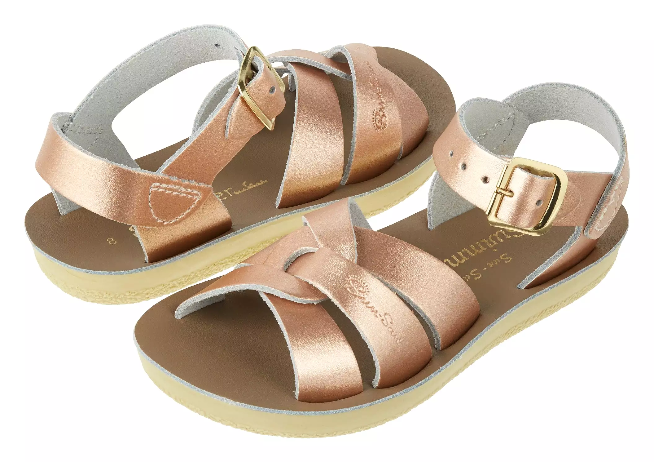 (8021) Salt-Water Sandal Swimmer - ROSE GOLD ( kids & adults )