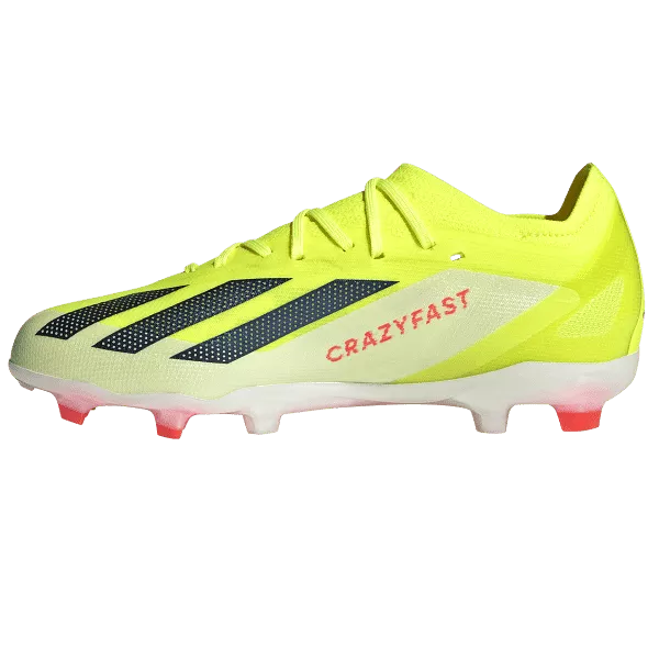 Adidas X Crazyfast Elite FG Junior Football Boot - Solar Energy