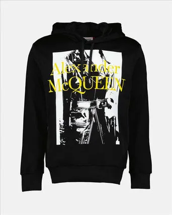 alexander mcqueen  |Unisex Logo Hoodies