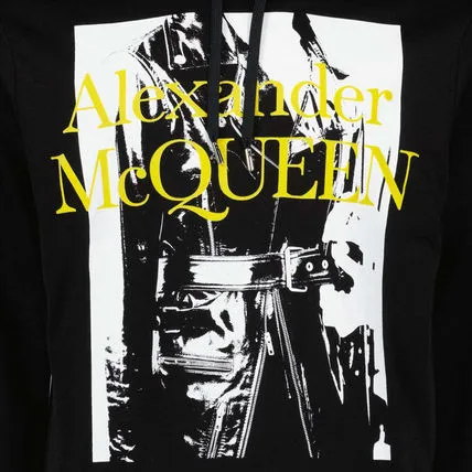 alexander mcqueen  |Unisex Logo Hoodies