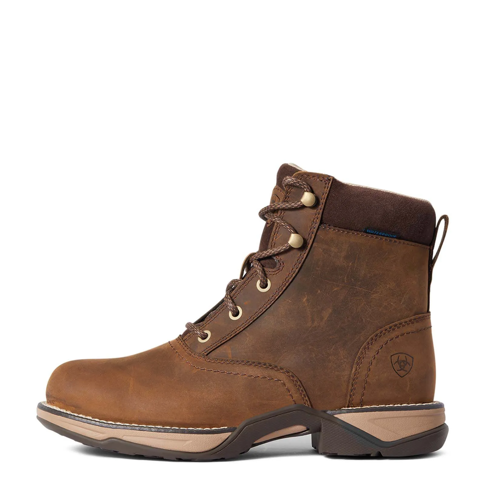 Ariat Anthem Round Toe Lacer Waterproof Boots