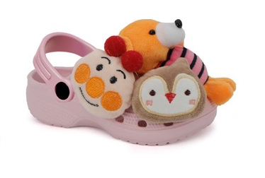 AVA02 - NUDE KIDS STUFFED ANIMAL SANDALS