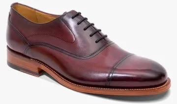 Barker Cherwell Stylish Shoe - Burgundy Calf