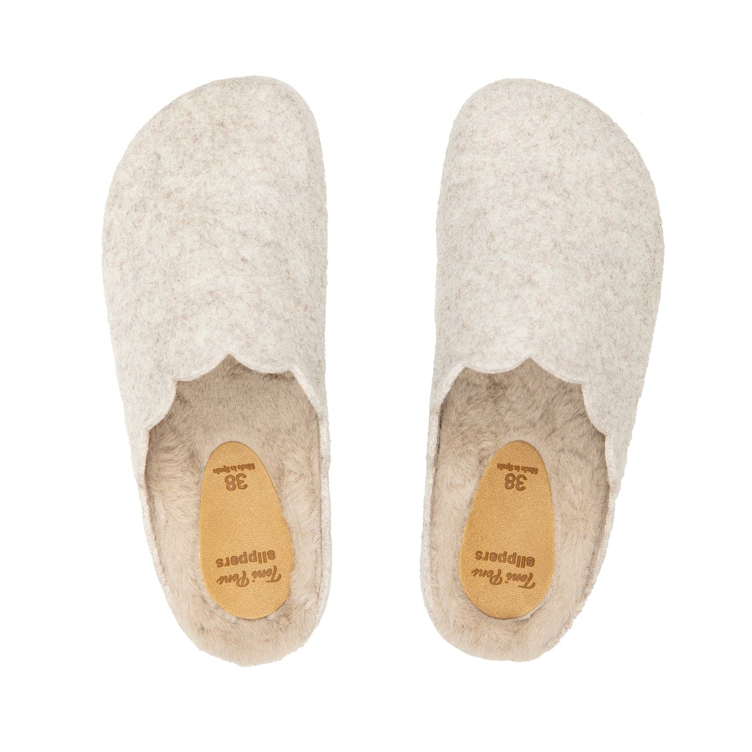 Basic Felt Slippers for Women - Laos