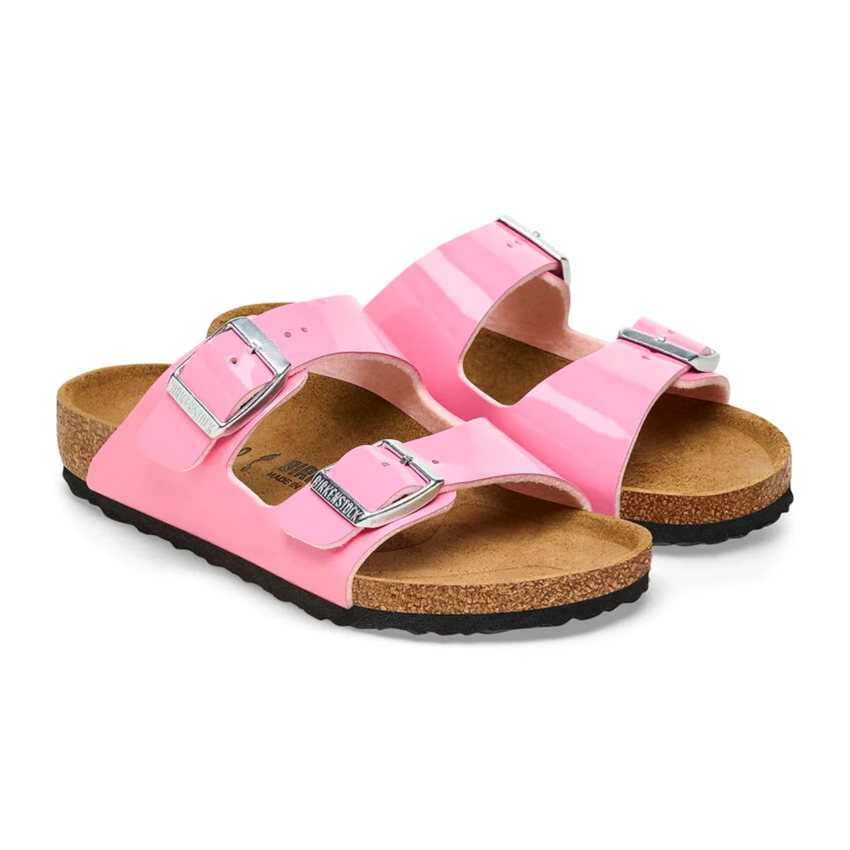 Birkenstock Girl's Arizona Patent Candy Pink