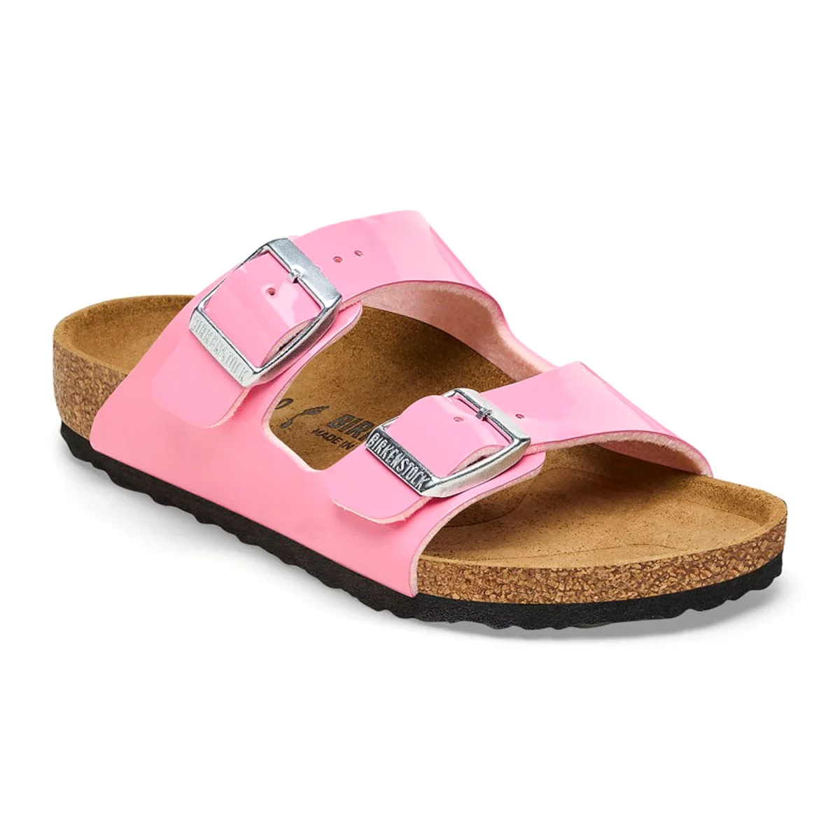 Birkenstock Girl's Arizona Patent Candy Pink