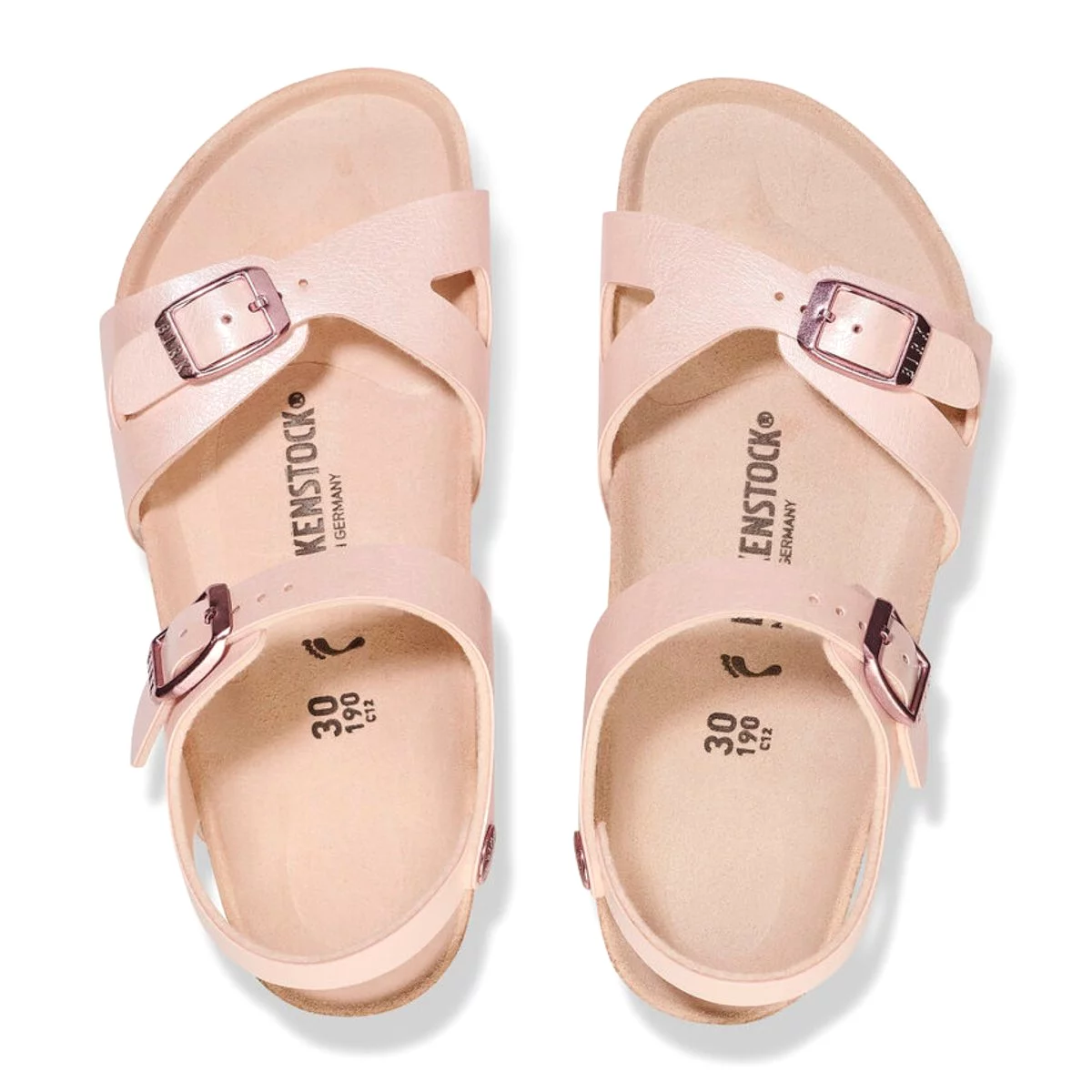 Birkenstock Girl's Rio Graceful Light Rose