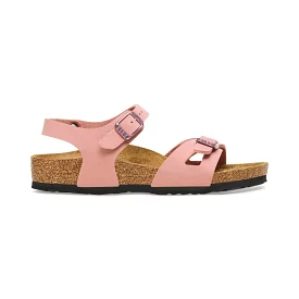 Birkenstock Girl's Rio Pink Clay