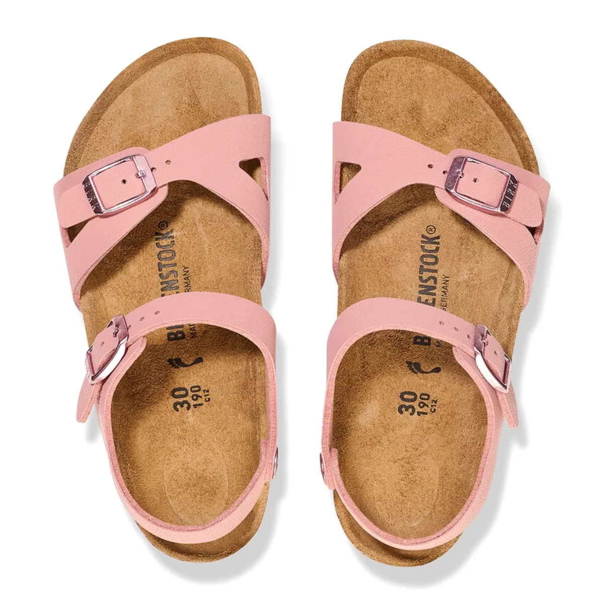 Birkenstock Girl's Rio Pink Clay