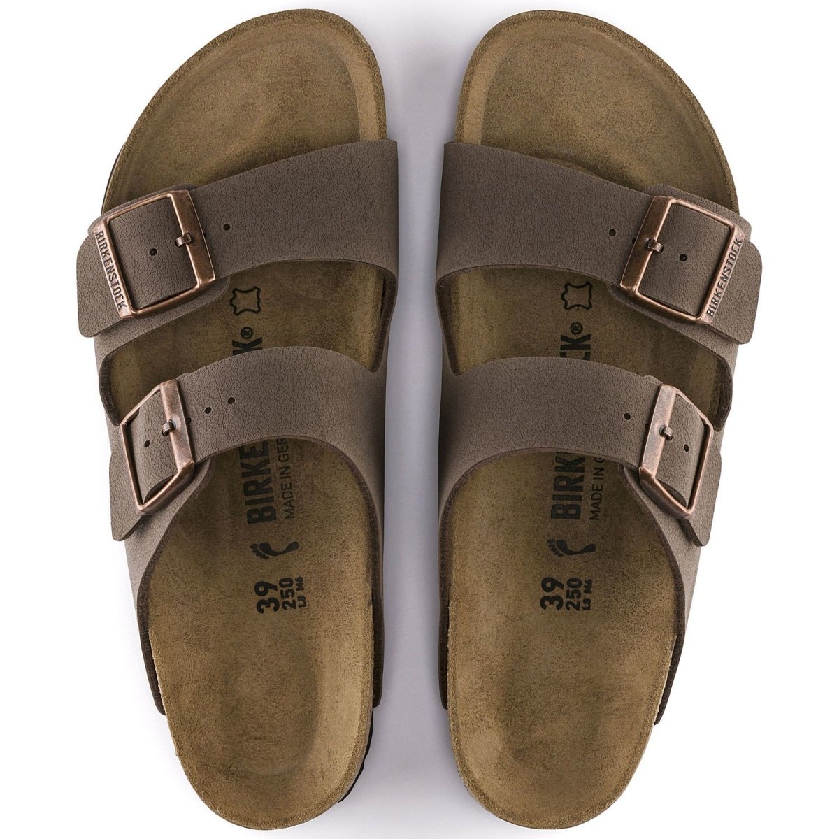 Birkenstock Kid's Arizona Mocha Buc (Sizes 35-36)