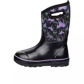 Bogs Childrens Classic II Unicorn Awesome Black Multi