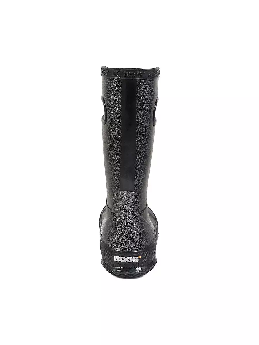 Bogs- Rain Boots Glitter Black For Kids