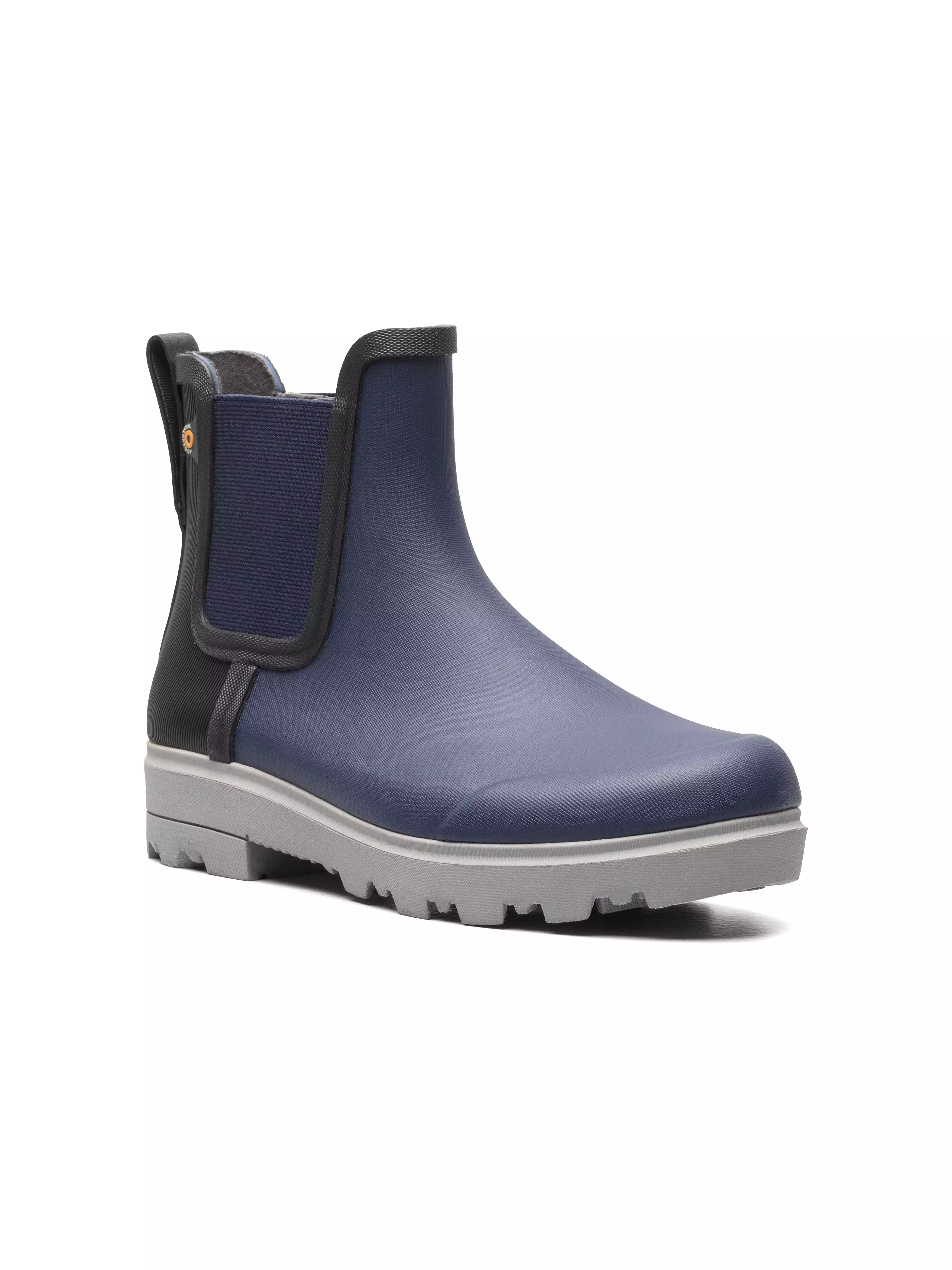 Bogs- Women's Holly Chelsea Navy Rain Boots 72781492