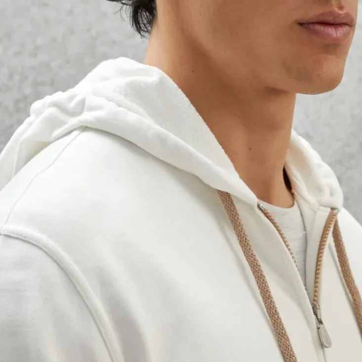 BRUNELLO CUCINELLI  |Plain Logo Hoodies