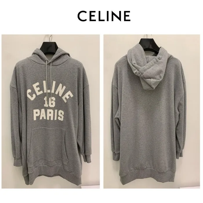 CELINE  |Logo Outlet Hoodies & Sweatshirts