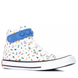 Converse Chuck Taylor Kids 1v Polka-Doodle Hi White