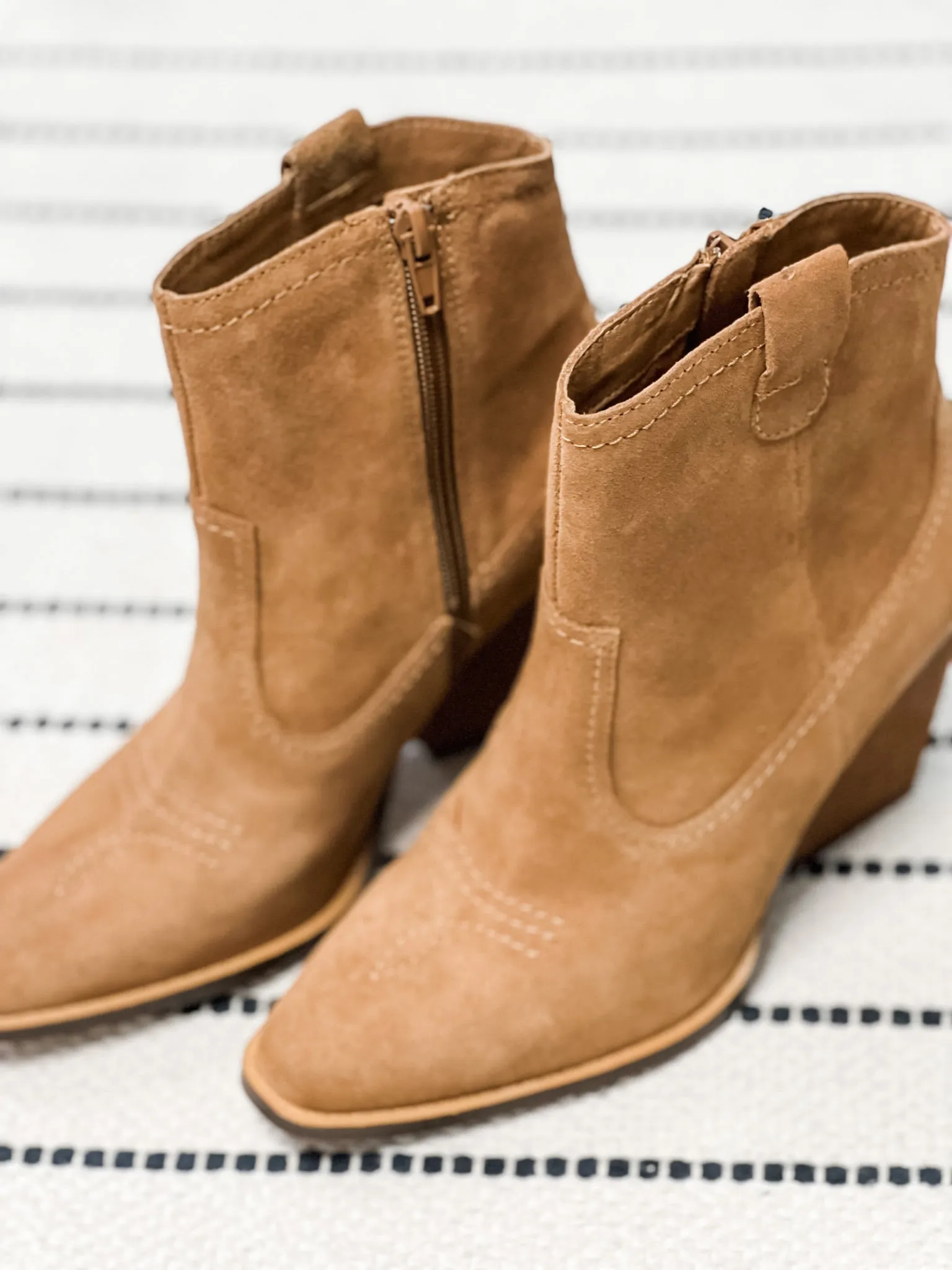 Corinna Suede Bootie