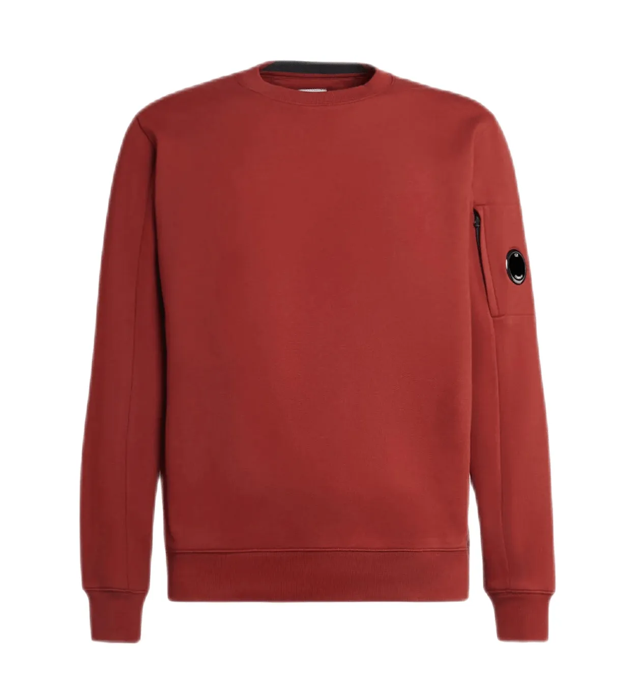 CP Company Sweat bordeaux Diagonal raised fleece