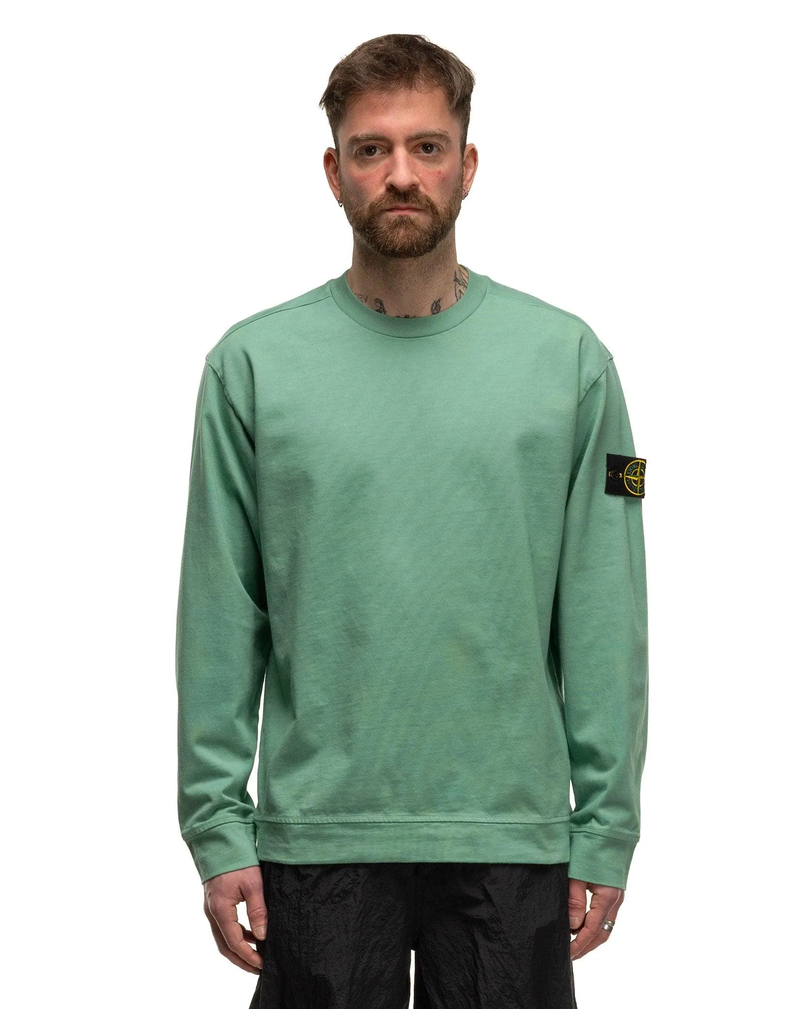 Crewneck Sweatshirt Light Green #01