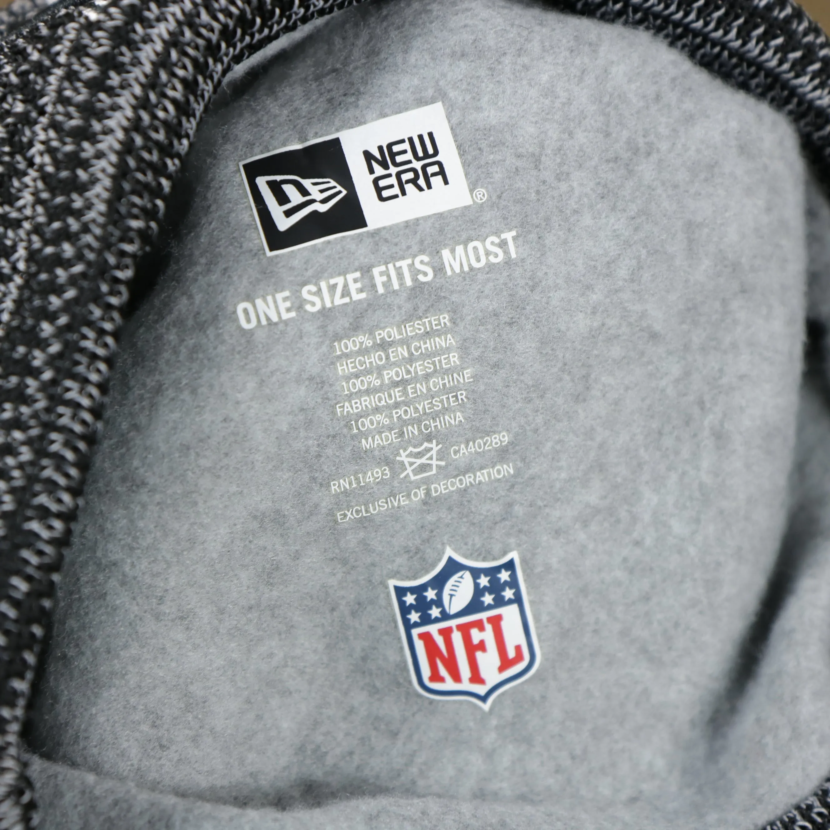 Dallas Cowboys On Field Sideline Winter Knit Sports Beanie | Gray Winter Beanie