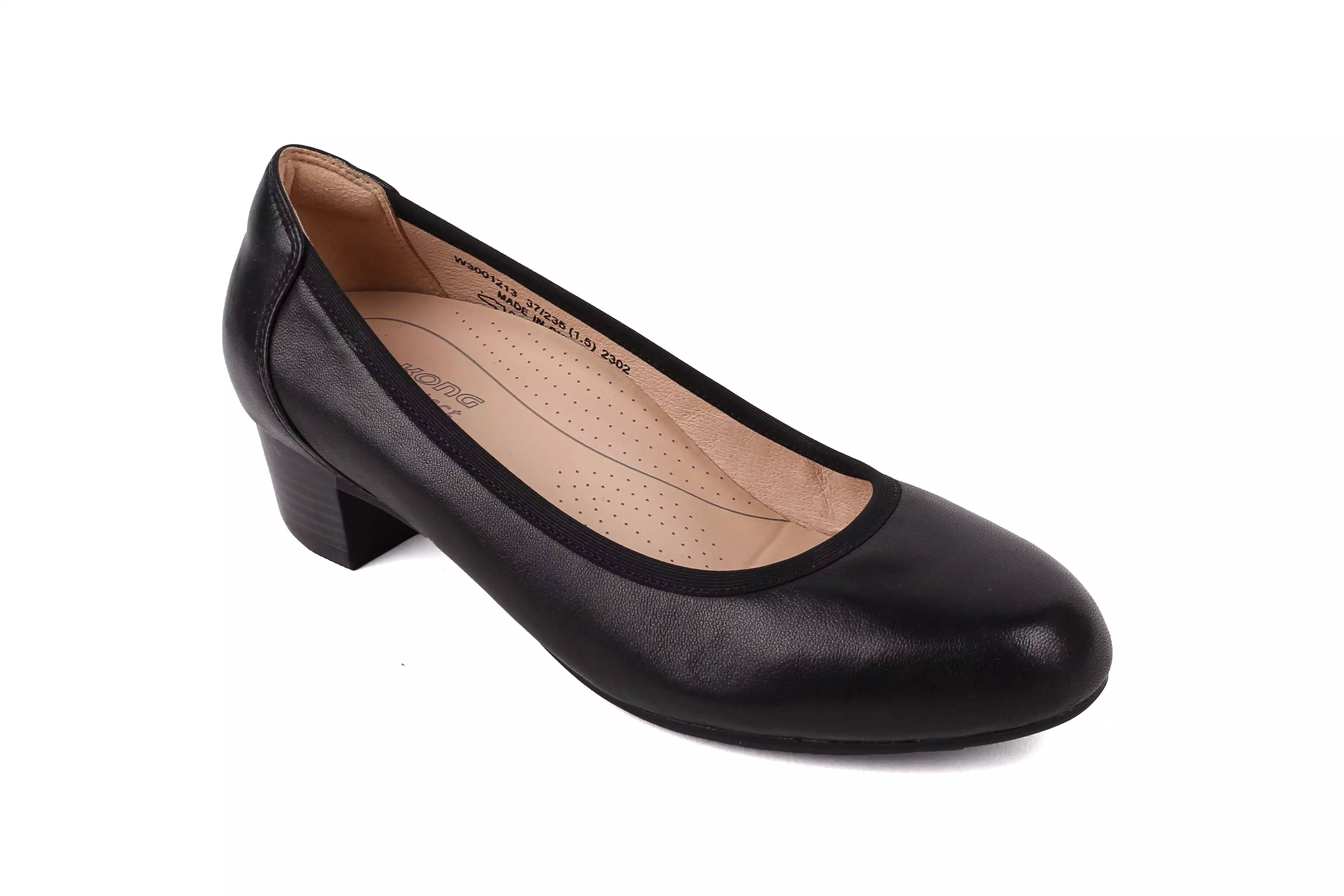 DR.KONG WOMEN COMFORT HEEL SHOES DK-W3001213-BLK(RP : $189)