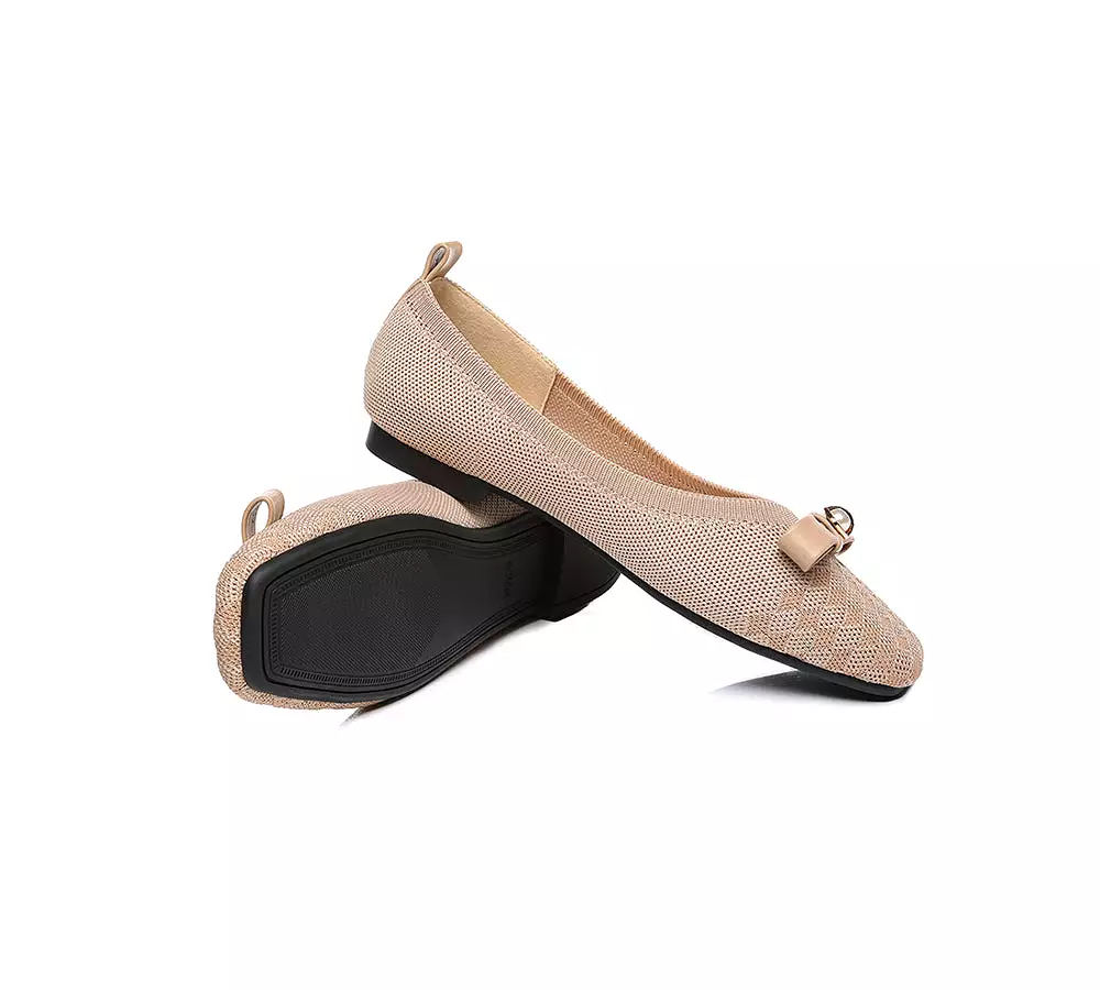 EVERAU Flats With Bow Women Yolanda