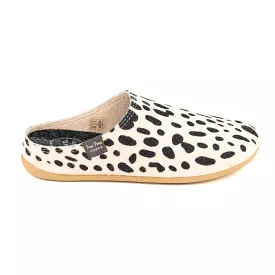 Felt Slippers with Polka Dot Pattern for Women - Maui-NM