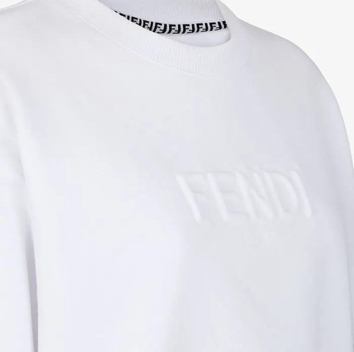 FENDI  |Plain Logo Hoodies & Sweatshirts