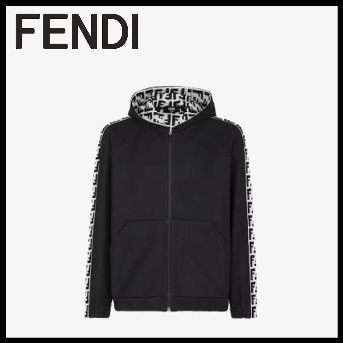 FENDI  |Sweatshirt with zipper