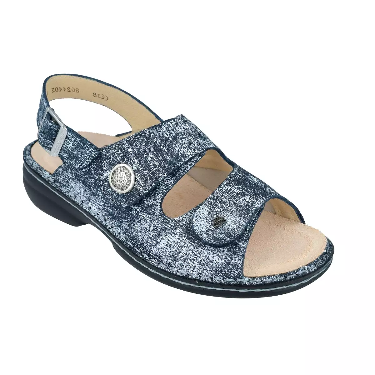 Finn Comfort Women's Isera-S - Marine Blue Isotta