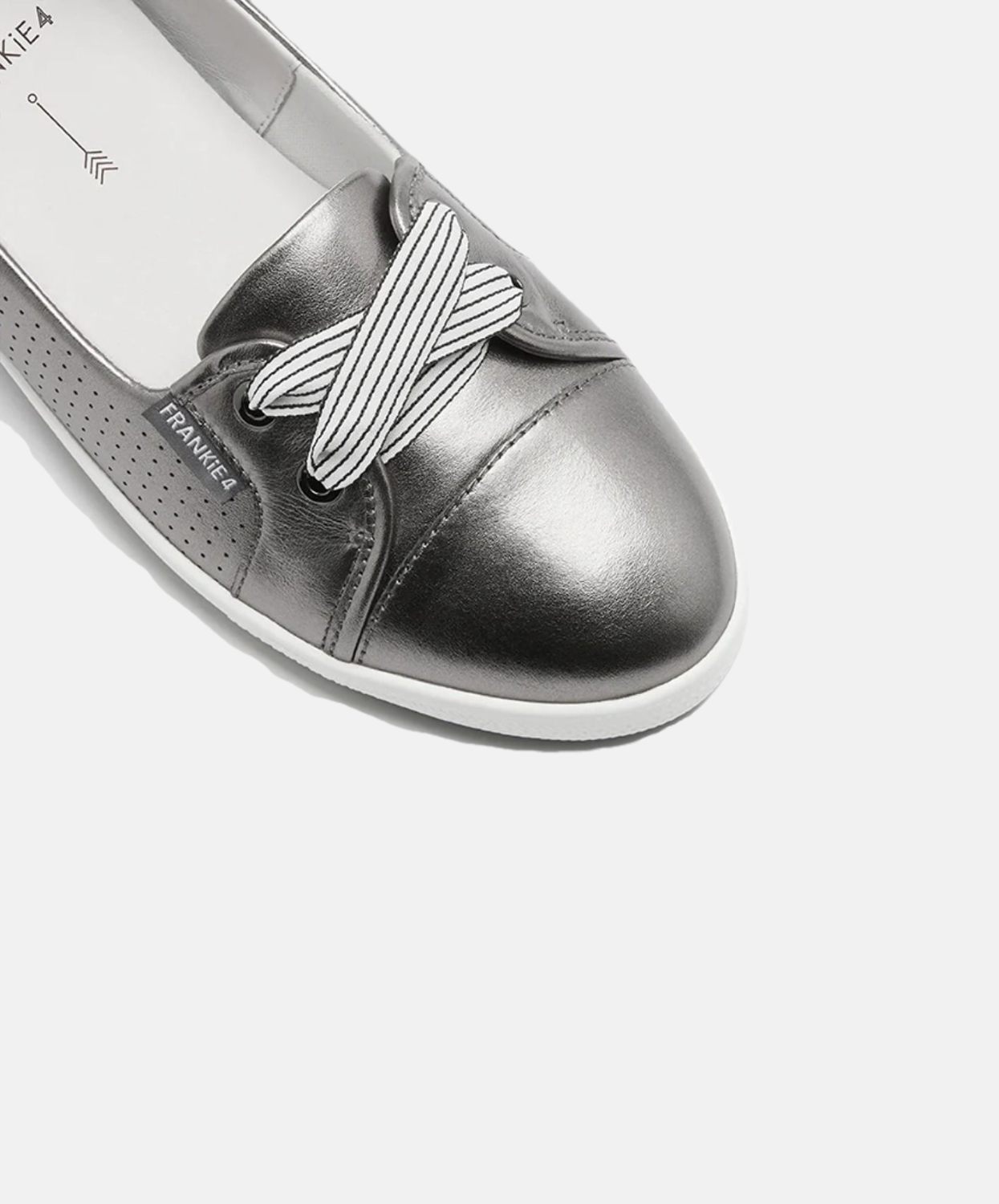 FRANKIE4 Hannah II Gunmetal Flats