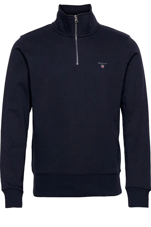 GANT 1/4 Zip Regular Navy