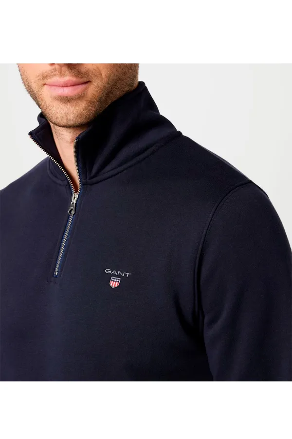 GANT 1/4 Zip Regular Navy