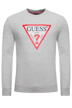 GUESS Sweatshirt Original Logo Grey