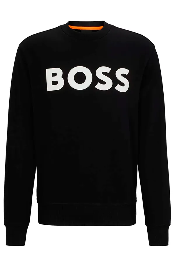 Hugo Boss Crew Logo Sweatshirt Black