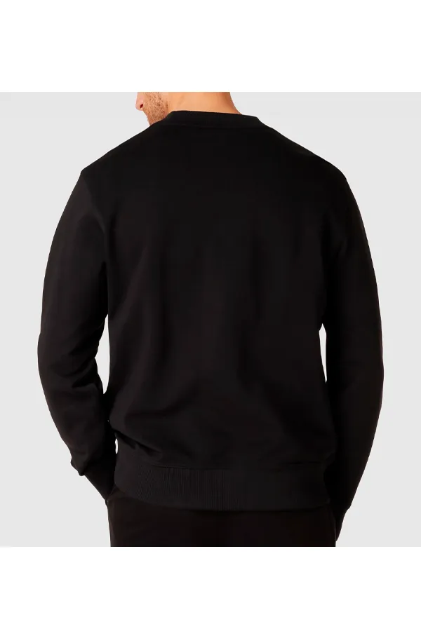 Hugo Boss Crew Logo Sweatshirt Black