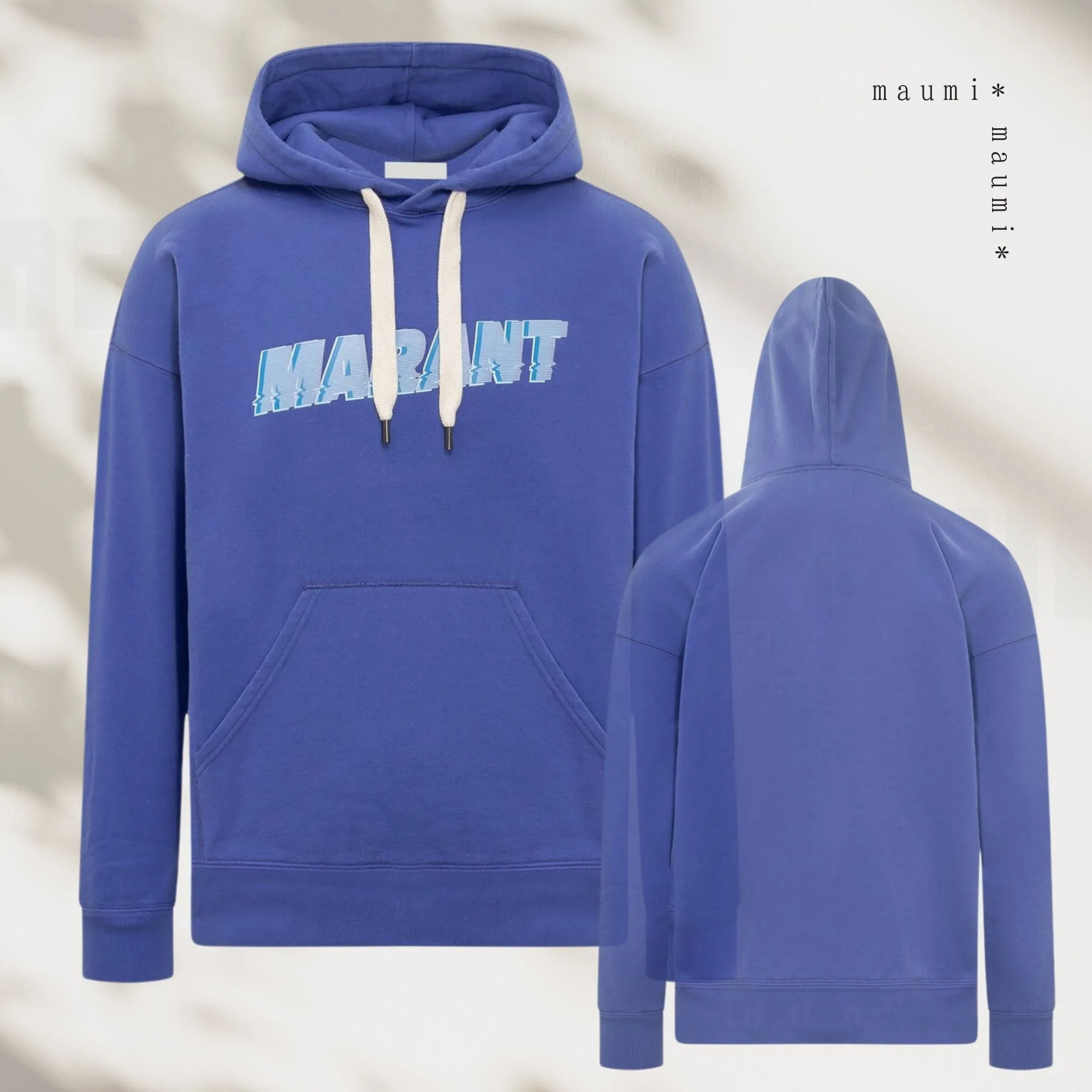 Isabel Marant  |Plain Cotton Logo Hoodies