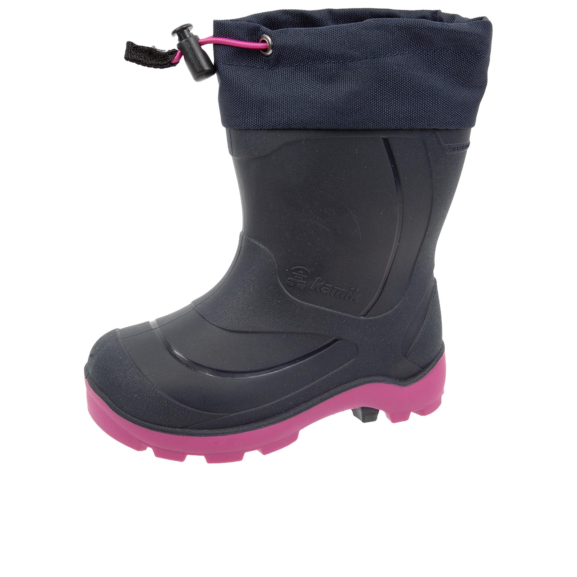 Kamik Childrens Snowbuster 1 Navy Magenta