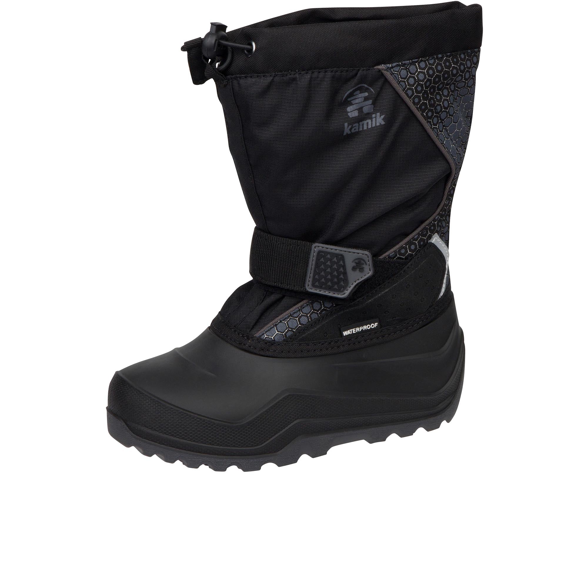 Kamik Childrens Snowfall P2  Black Charcoal