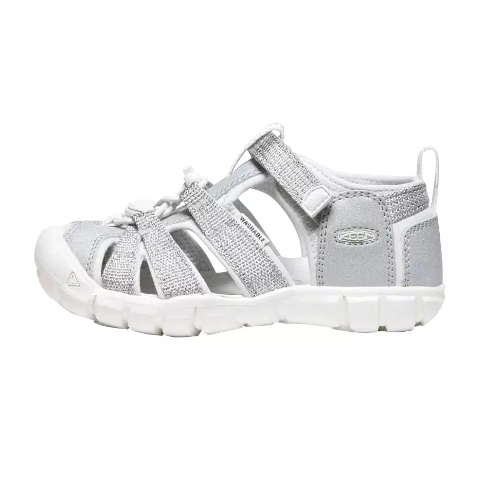 Keen Girl's (Sizes 1-6) Seacamp Silver