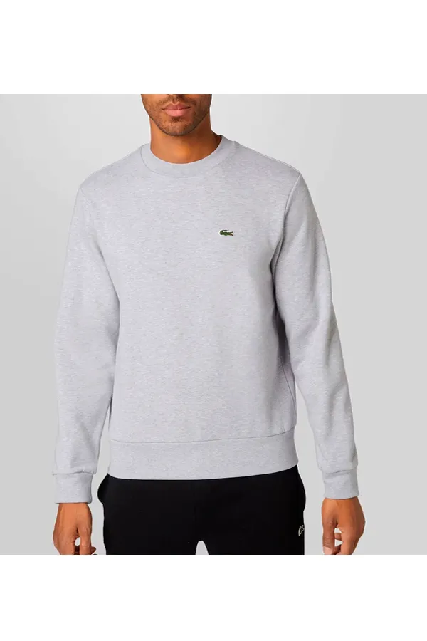 Lacoste Sweatshirt Brushed Regular Fit Grey