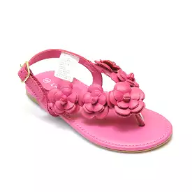 L'Amour Girls Flower Blossom Thong Sandal