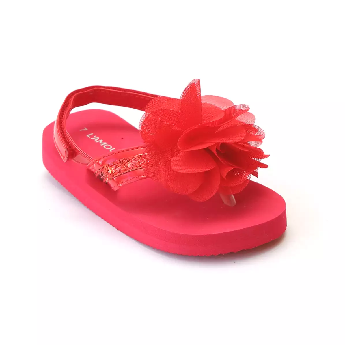 L'Amour Girls Sequin EVA Foam Sandals