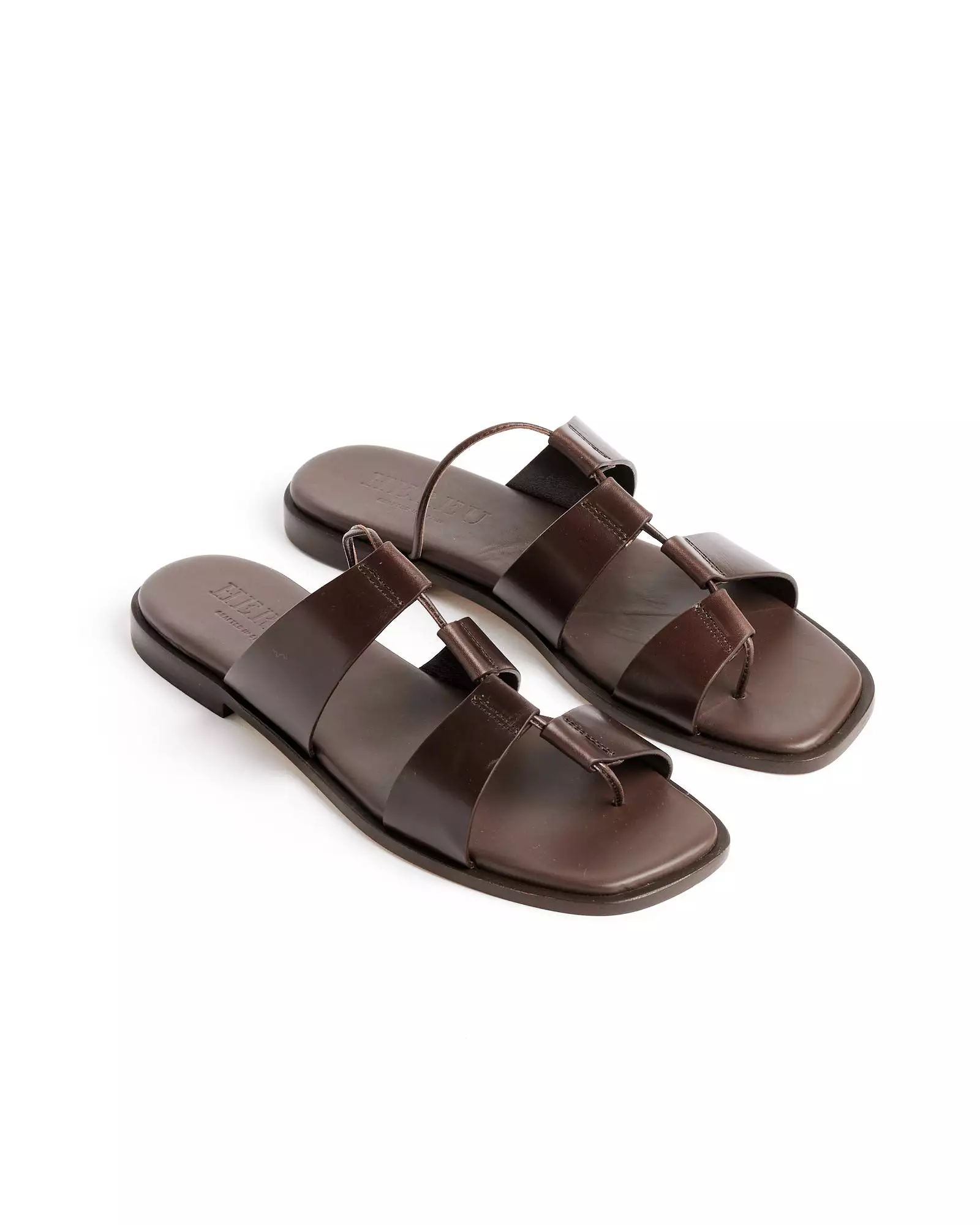 Lina Sandals in Dark Brown