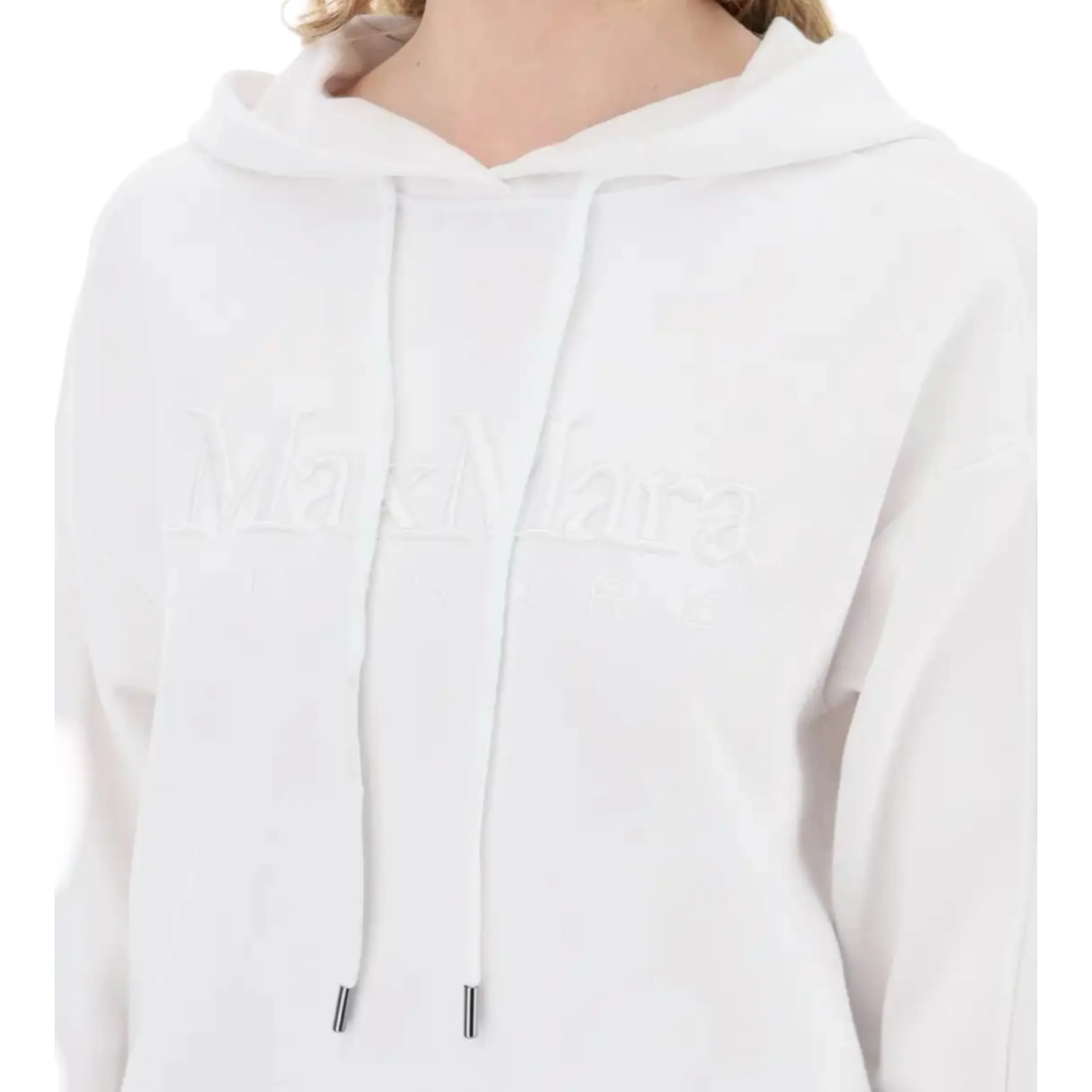 MaxMara  |Plain Cotton Logo Hoodies & Sweatshirts