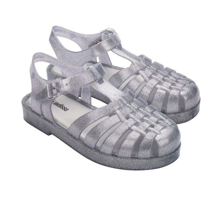 Mini Melissa Possession Shiny Kids - Glitter Clear