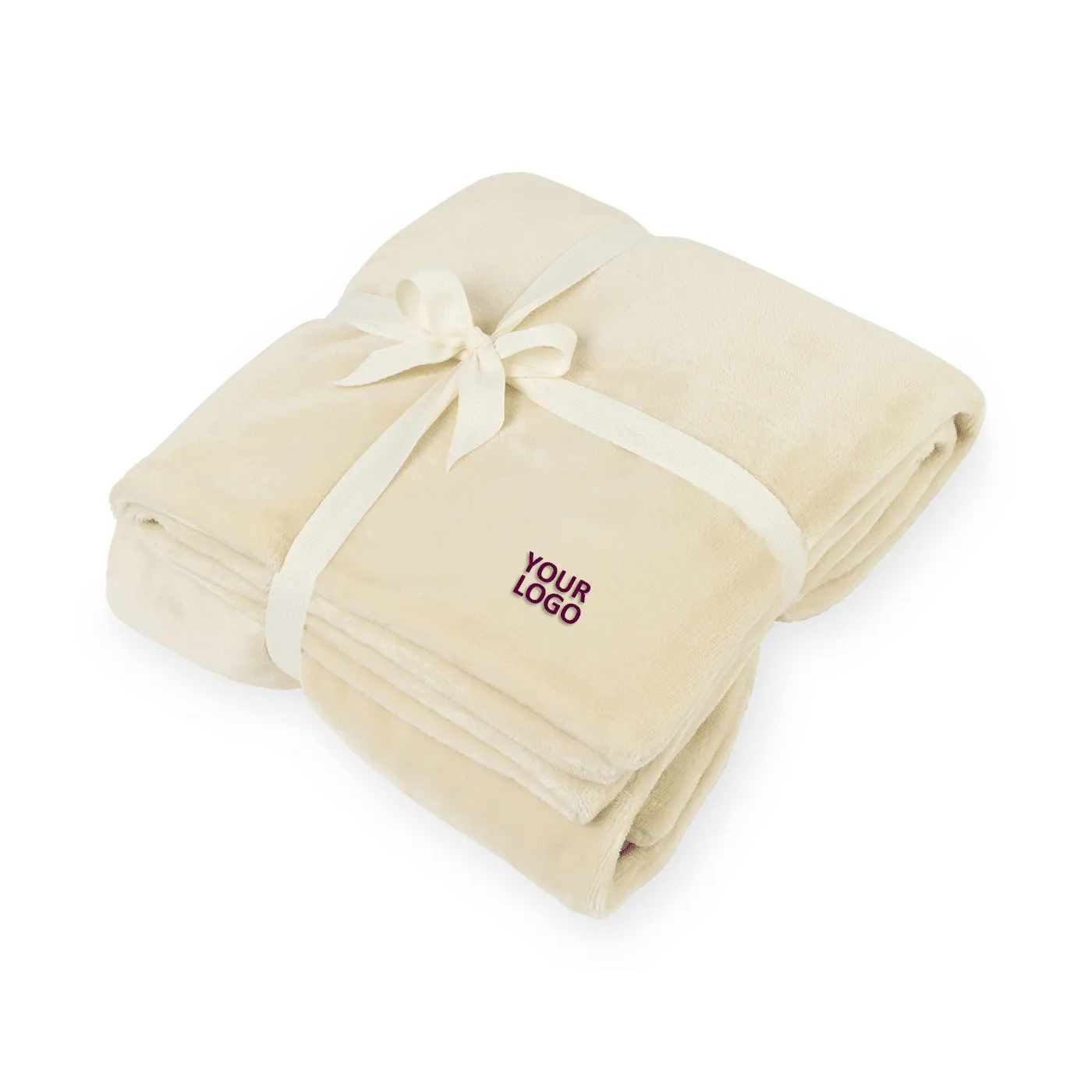 Mink Ever Soft Throw Custom Blankets, Chalk